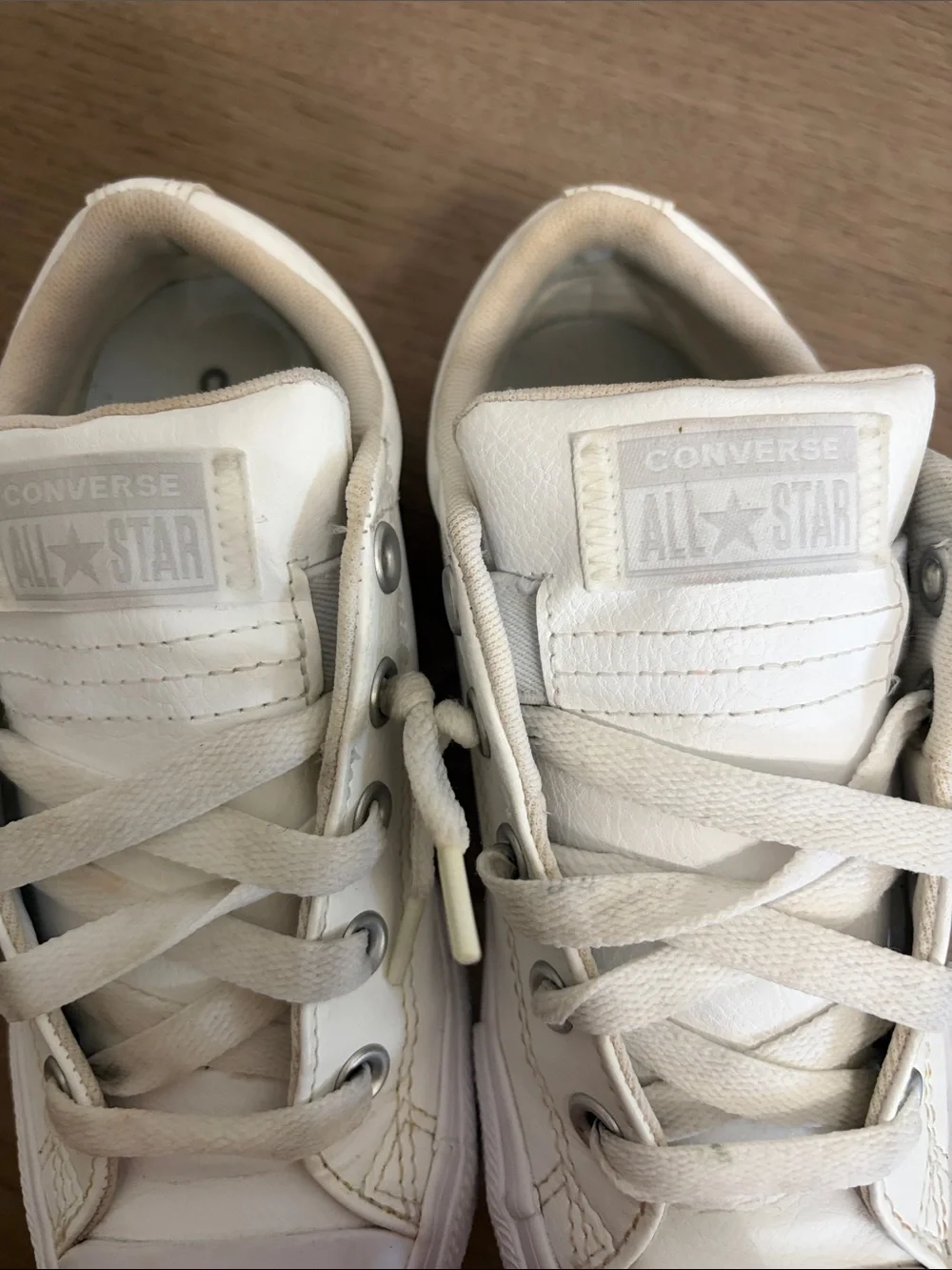 Converse Kids White Low Top Sneakers
